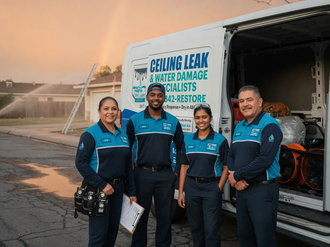 Ceiling Leak Cleanup company in Sasakwa, OK